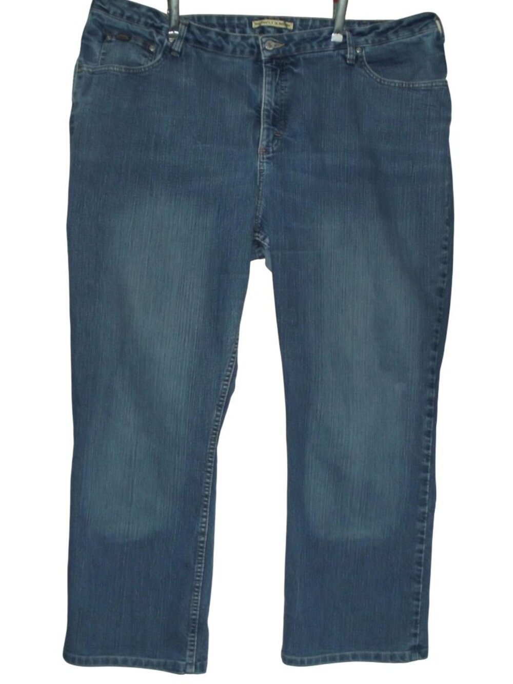 Riders Jeans Womens Plus 26W x30"inseam Straight Leg stretch Instantly Slims You